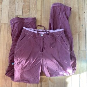 Fuda Pale Pink Cargo Pants